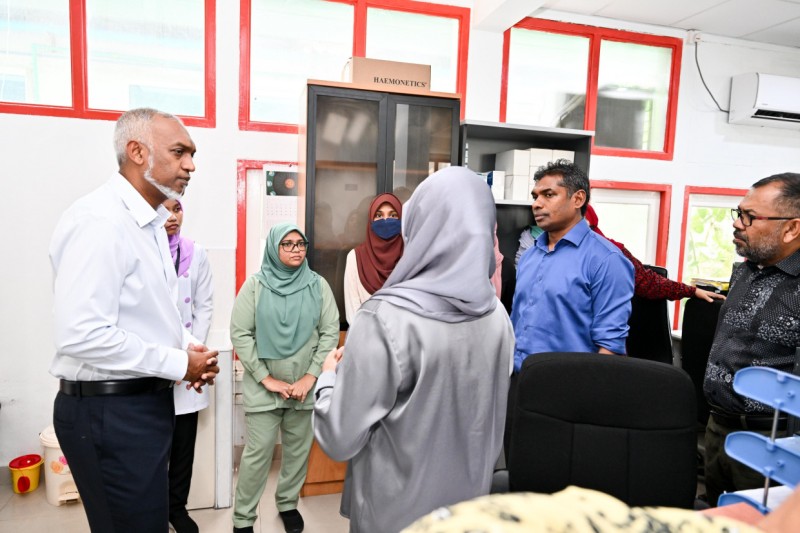 ނަރުހުންގެ ކުރިއެރުމާއި ދުޅަހެޔޮކަމަށް މި ސަރުކާރުން އިސްކަންދޭނެ: ރައީސް