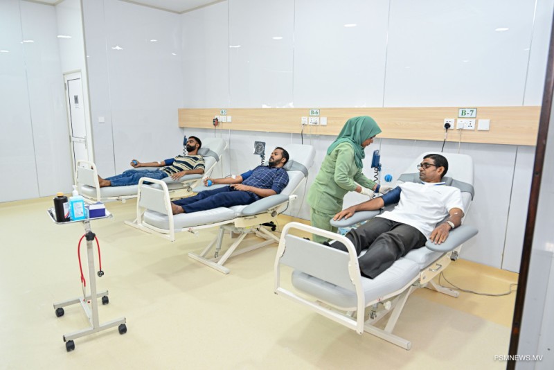 ލަންކާ ހައި ކޮމިޝަނުން ބްލަޑް ކޭމްޕެއް ބާއްވަނީ