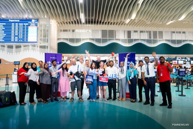 އޮސްޓްރޭލިއާއާއި ރާއްޖެއާ ދެމެދު ސީދާ ދަތުރު ފެށި ފުރަތަމަ އެއަރލައިނަކަށް މޯލްޑިވިއަން