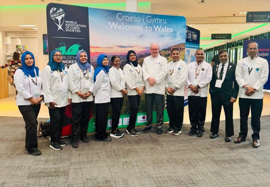ވޯލްޑް ޝެފްސް ކޮންގްރެސްގައި ރާއްޖޭގެ ޝެފުން ބައިވެރިވެއްޖެ