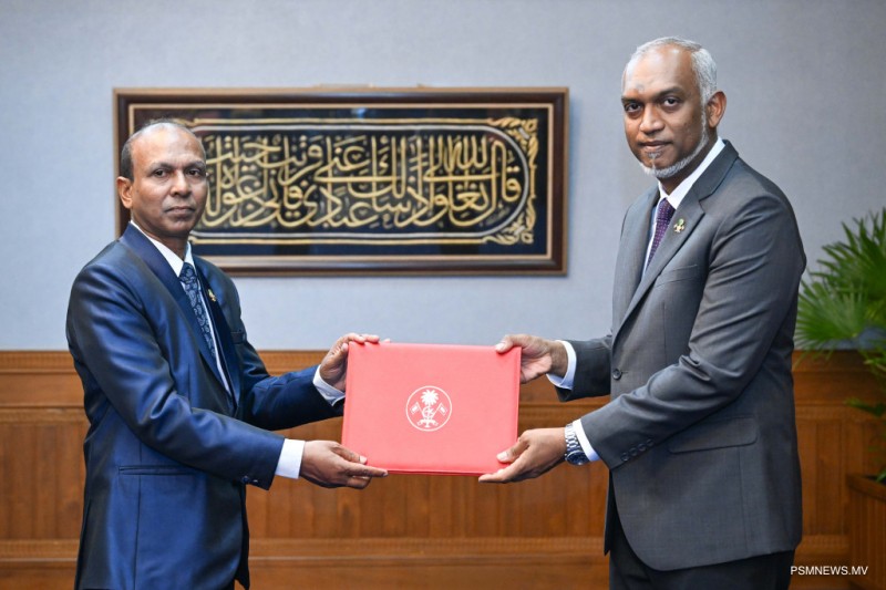 ޖޭއެސްސީގެ މެންބަރުކަމަށް އަލްއުސްތާޛު ޢަލީ ނަޞީރު ޢައްޔަންކުރައްވައިފި