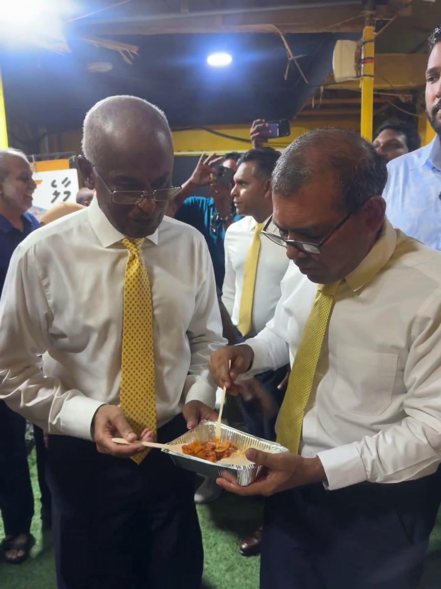 ނަޝީދު މި ކުރައްވަނީ ކޮން ކަމެއް؟ މިއަދު ހުންނެވީ ރޮށި ދަމަން