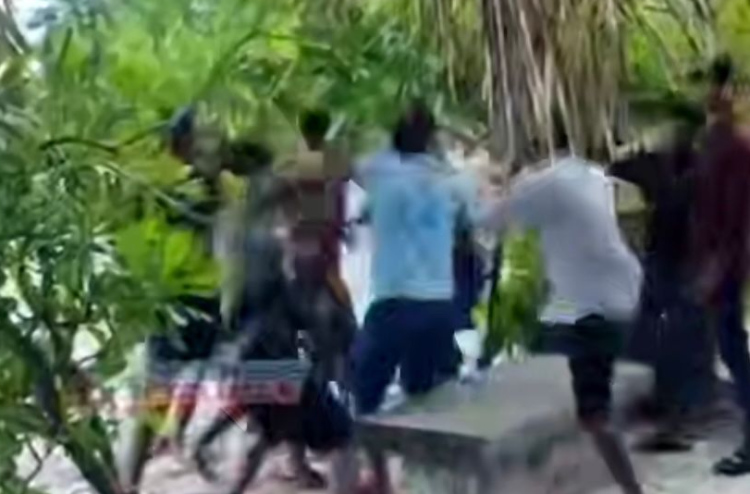 އާޓިފިޝަލް ބީޗުގައި ބިދޭސީންތަކެއް ހަމަނުޖެހުން ހިންގި މައްސަލަ ބަލަނީ