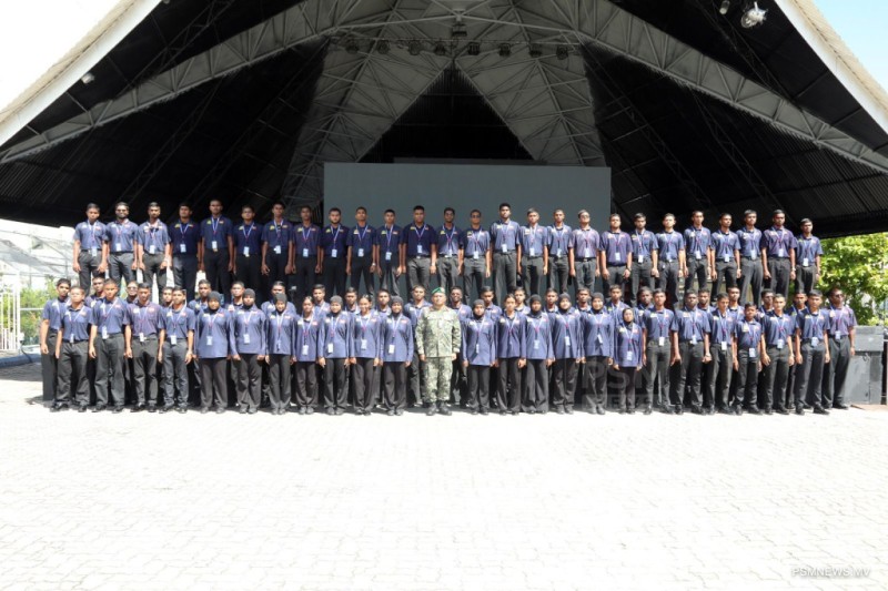 ވަޠަނީ ޚިދުމަތުގެ ފަންނީ ތަމްރީނަށް 77 ޒުވާނުން ކިހާދުއަށް