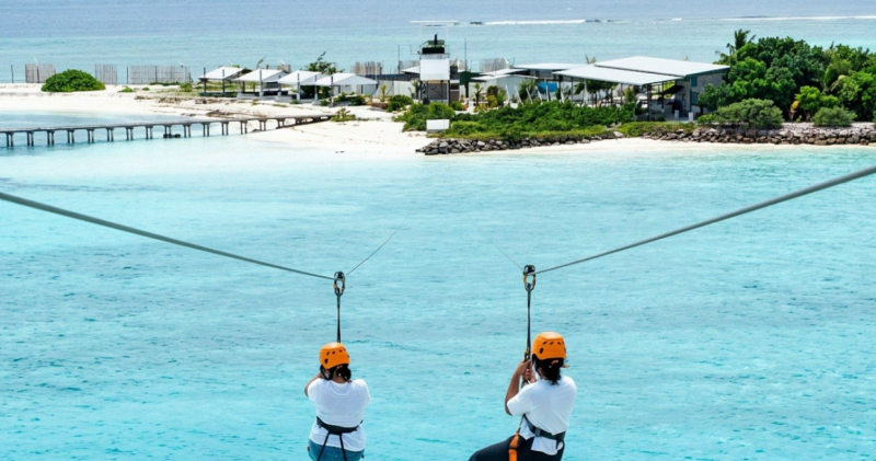 ދިރާގުގެ ޒިޕްލައިން އެޑްވެންޗާ ލިބޭ ގިވްއަވޭގައި ބައިވެރިވުމުގެ ފުރުސަތު ހަމަވަނީ
