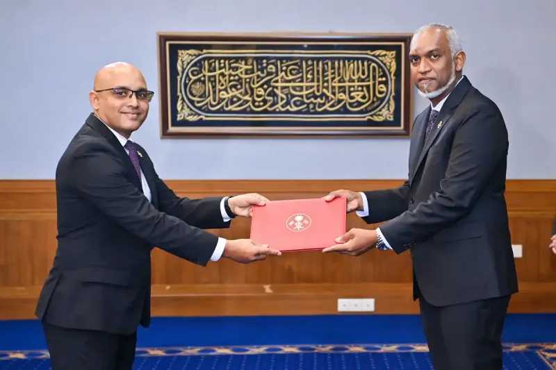 ފިނޭންސް މިނިސްޓަރަކަށް ޓެކްސް ކޮމިޝަނަރުގެ މަގާމުގައި ހުންނެވި ޒަރީރު އައްޔަނުކޮށްފި