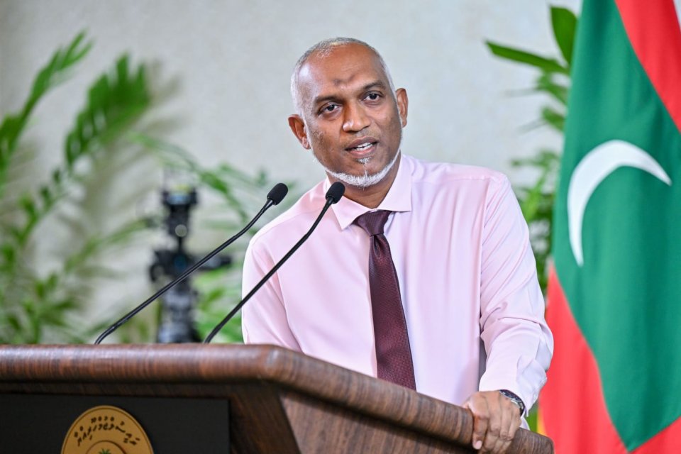 މި ސަރުކާރުން ދެފުށް ފެނުމަކީ ހަމައެކަނި ސިޔާސަތެއްގެ ގޮތުގައި އޮތް އަމާޒެއް ނޫން: ރައީސް