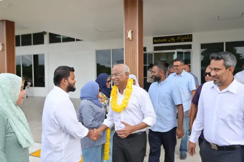 ރައީސް ސޯލިހު ފުވައްމުލައް ސިޓީ އަށް ވަޑައިގެންފި