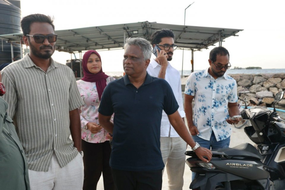 ހުޅުމާލެ އޮޑިވެރިންނާއި މަސްވެރިންގެ ކަންބޮޑުވުންތައް މާލެ ސިޓީ މޭޔަރާ ހިއްސާކޮށްފި
