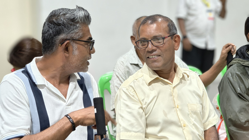 އެމްޑީޕީ މި އޮތީ ވަރަށް ބޮޑަށް ހަރަކާތްތެރިވެފައި، މިއީ ސަރުކާރަށް ގޮންޖެހުމެއް: ނަޝީދު