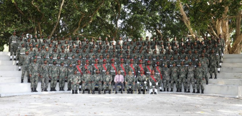ސިފައިންގެ 72ވަނަ އަސާސީ ތަމްރީން ކޯހުން 137 ސިފައިން ދަސްވެނިވެއްޖެ