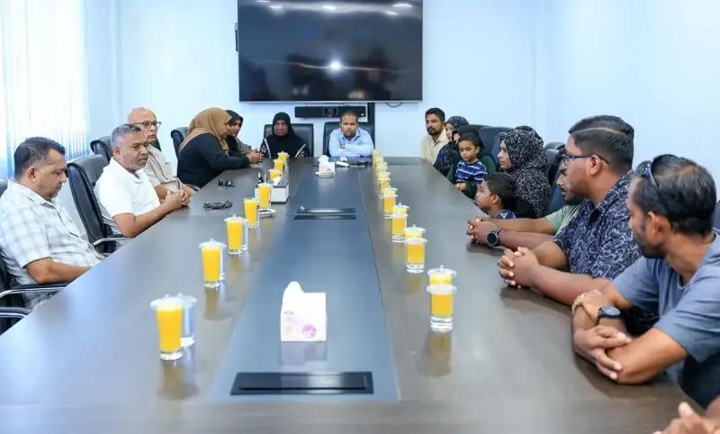 މަރުހޫމް އަހުމަދު އާސިފްގެ އާއިލާއާ ސިޕީ ބައްދަލުކުރައްވައިފި