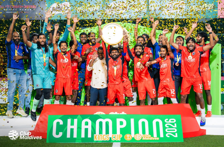ކްލަބް މޯލްޑިވްސްގެ ފެށުން؛ ކިންގްސް ކަޕްގެ ޗެމްޕިއަންކަން ސްޓެލްކޯއަށް