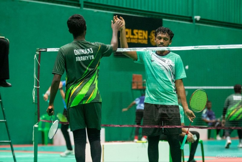 ވާދަވެރިކަމާއެކު "ރާއްޖެ ޖޫނިއަރ" ބެޑްމިންޓަން މުބާރާތް ކުރިއަށް