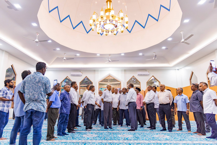 އަމިއްލަ ގޯތި ވަގުފުކުރައްވައި، ވިޔަފާރިވެރިޔާ ޞާލިޙް މިސްކިތެއް ބިނާކުރައްވައިފި