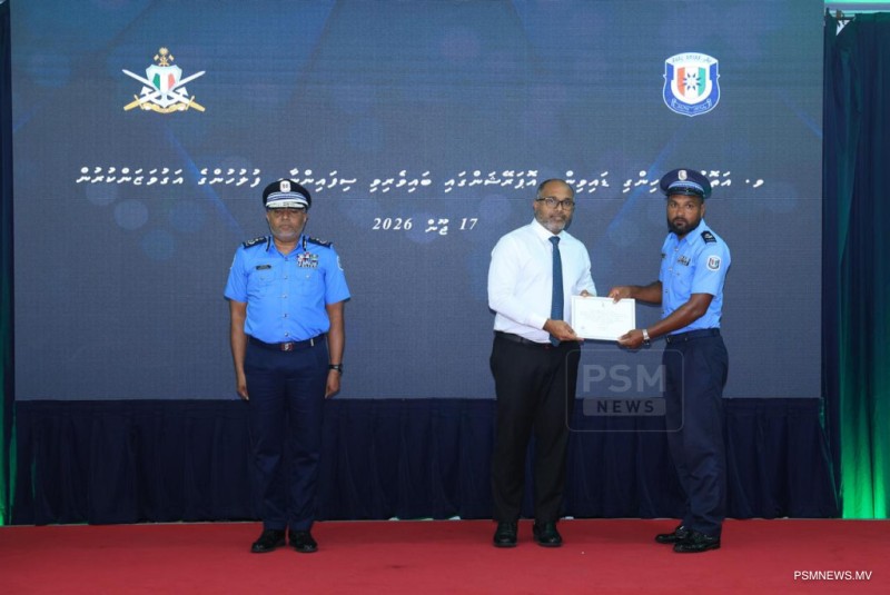 ޑައިވިންގ އޮޕަރޭޝަންގައި ބައިވެރިވި ފުލުހުންނާއި ސިފައިންގެ އަގުވަޒަންކުރައްވައިފި