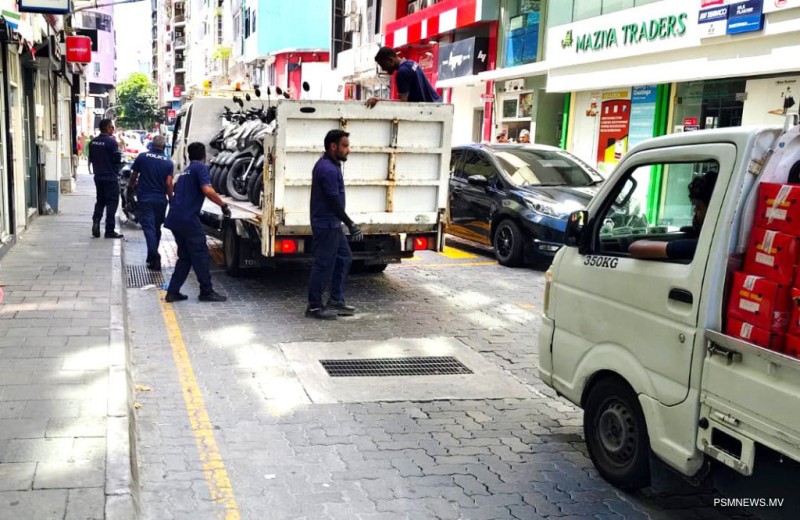 ޤަވައިދާ ޚިލާފަށް ޕާކުކުރި 72 ސައިކަލު ޓޯކޮށްފި