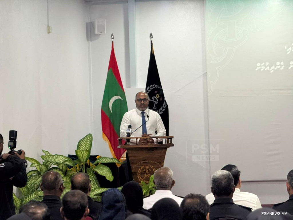 މާފުށީ ޖަލުގައި ބެގޭޖް ސްކޭނަރ މެޝިން ބޭނުންކުރަން ފަށައިފި