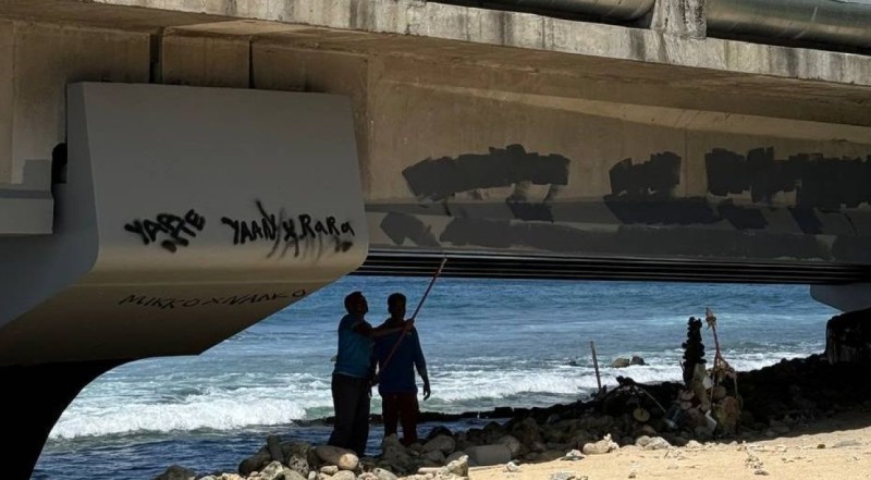 ގޭންގް ކުށް ހުއްޓުވާ ފުލުހުންގެ ޑިޕާޓްމެންޓުން، މާލޭގެ ބައެއް ސަރަހައްދުތަކުން ގްރެފިޓީ ފޮހެލައިފި