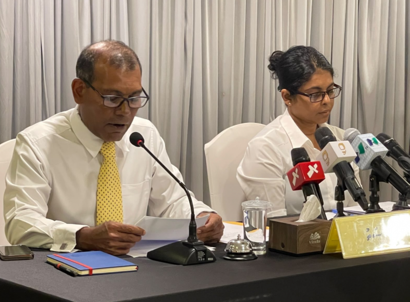 ސިޔާސީ ގޮތުން މުވައްޒަފުން ވަކިކުރާ މައްސަލައިގައި ބުރާސްފަތި ދުވަހު މުޅި ރާއްޖޭގައި އިހުތިޖާޖު ކުރަން އެމްޑީޕީން ނިންމައިފި