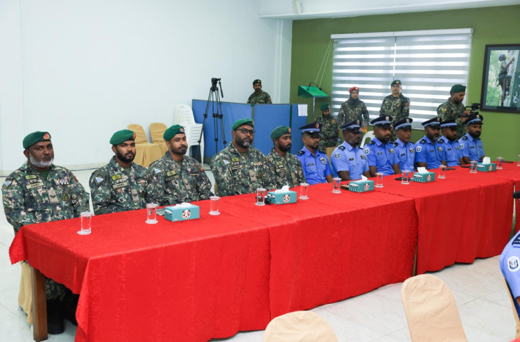 ޑައިވް އޮޕަރޭޝަންގައި ބައިވެރިވި ފުލުހުންނާއި ސިފައިންގެ އަގުވަޒަންކޮށްފި
