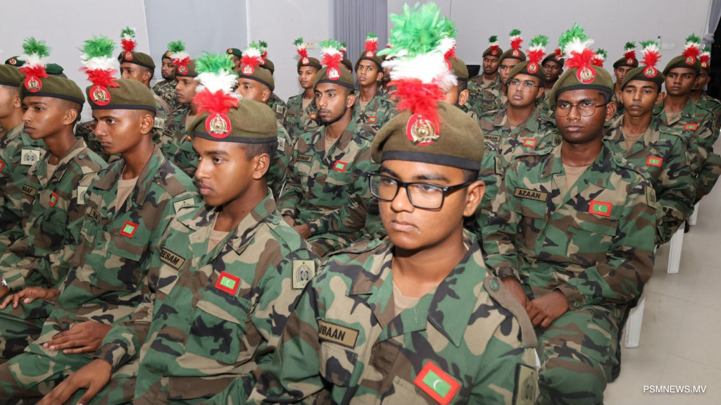 ވަޠަނީ ޚިދުމަތުގެ ފަންނީ ތަމްރީނުގެ 2 ވަނަ ބެޗުގެ ތަމްރީންތައް ފަށައިފި