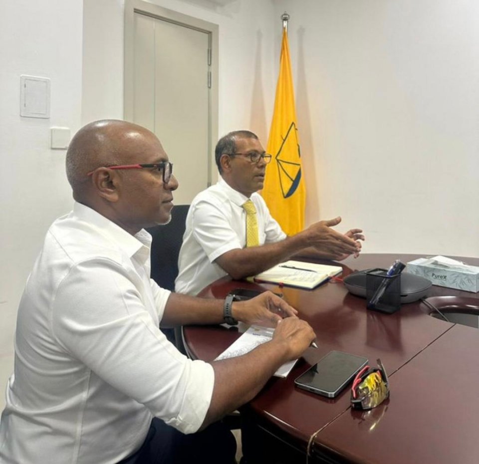 އެމްޑީޕީގެ”ބޮޑު ބަދަލު“އޮފީސް ގާއިމުކޮށް، ޑިރެކްޓަރ ޖެނެރަލަކަށް ހަސަން