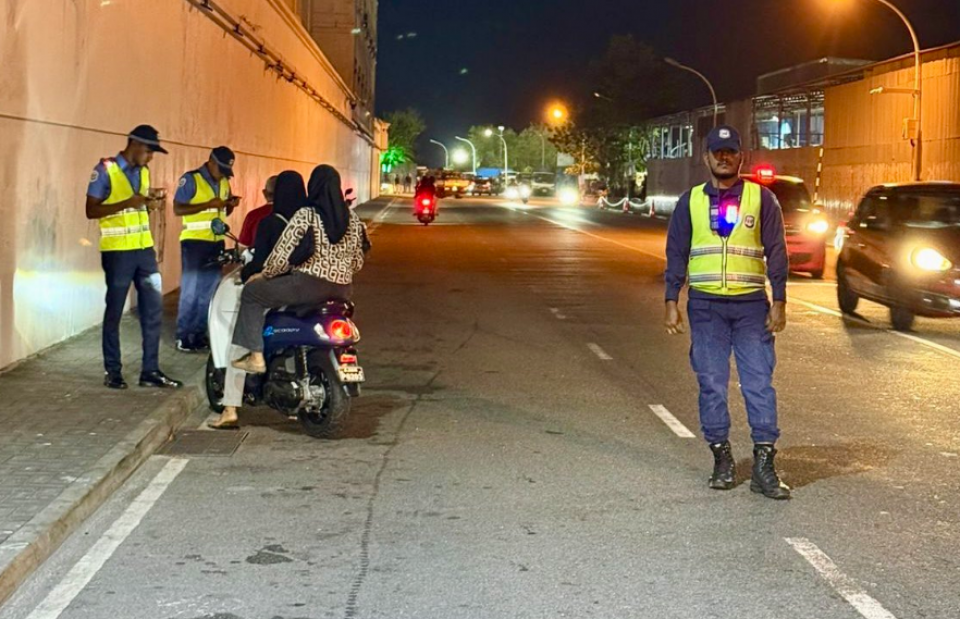 މިދިޔަ ހަފްތާގެ ތެރޭގައި ފުލުހުން މާލޭގެ 15,700 ސަރަހައްދެއް ބަލައި ފާސްކުރި
