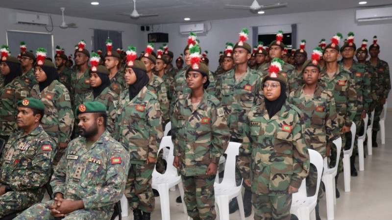 ވަތަނީ ޚިދުމަތުގެ ފަންނީ ތަމްރީނުގެ ދެވަނަ ކޯސް 75 ޒުވާނުންނާއެކު ފަށައިފި