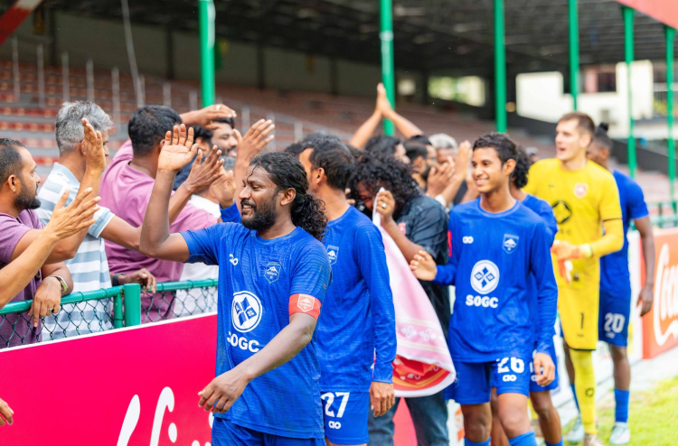 ދިވެހި ޕްރިމިއާ ލީގުގެ ފަހު ޖާގަ ގައްދުއަށް، ގްރީން ރެލިގޭޓްވެއްޖެ