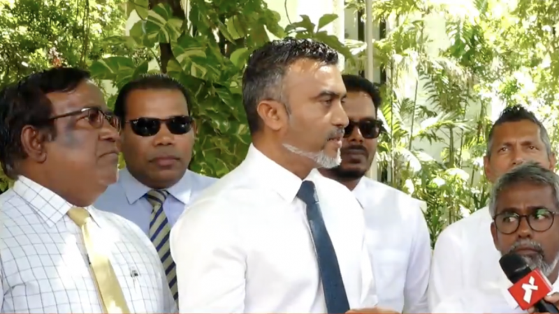 ޕީއެންސީން ބޭނުންވާ ކޮމިޓީއަކަށް އެމްޑީޕީ މެންބަރުންނެއް ނުލެވޭނެ، އިހުތިޖާޖުކުރީ އެހެންވެ: އެމްޑީޕީ