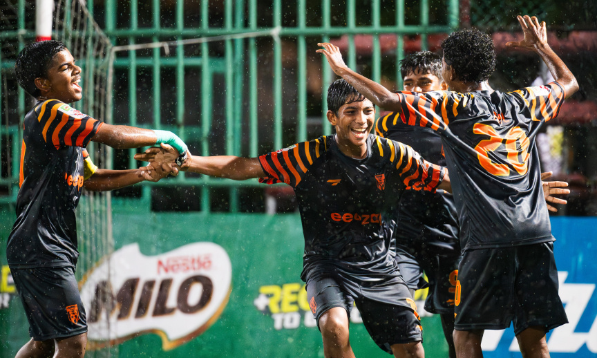 ކްލަބް މޯލްޑިވްސް ކިޑްސަލްގެ ފައިނަލަށް އެލީޓް އެކަޑަމީއާއި އެސްޕަޔާ އެކަޑަމީ