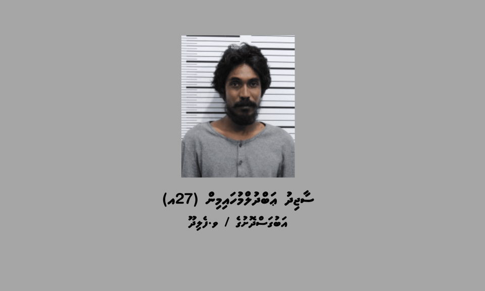 މަސްތުވާތަކެތީގެ ވިޔަފާރިކުރާކަމުގެ ތުހުމަތުގައި މީހަކު ހައްޔަރުކޮށްފި