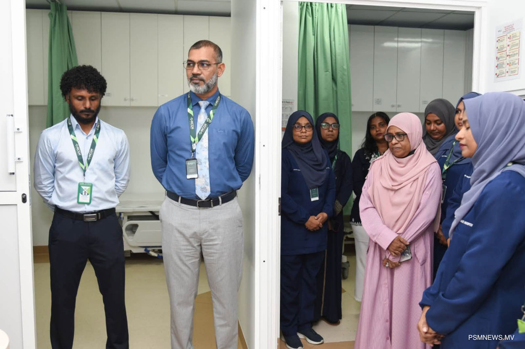 ހުޅުމާލެ ހޮސްޕިޓަލުގައި އައުޓްޕޭޝަންޓް ނަރސިންގެ ޚިދުމަތް ފަށައިފި