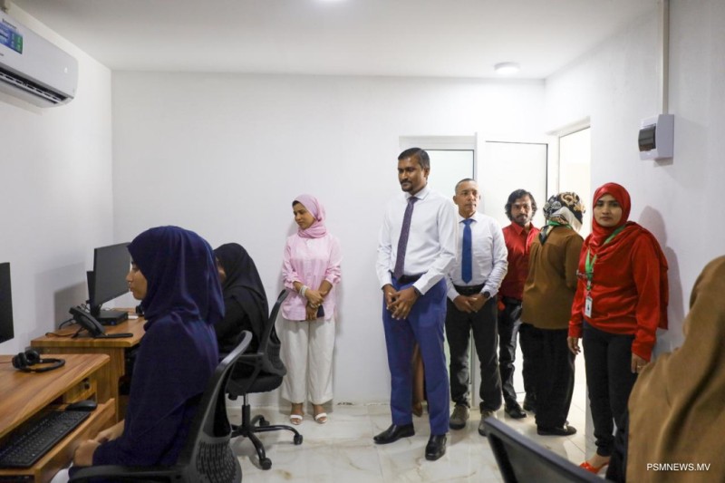 އެންސްޕާގެ ކޯލް ސެންޓަރެއް އައްޑޫގައި ޤާއިމްކޮށްފި