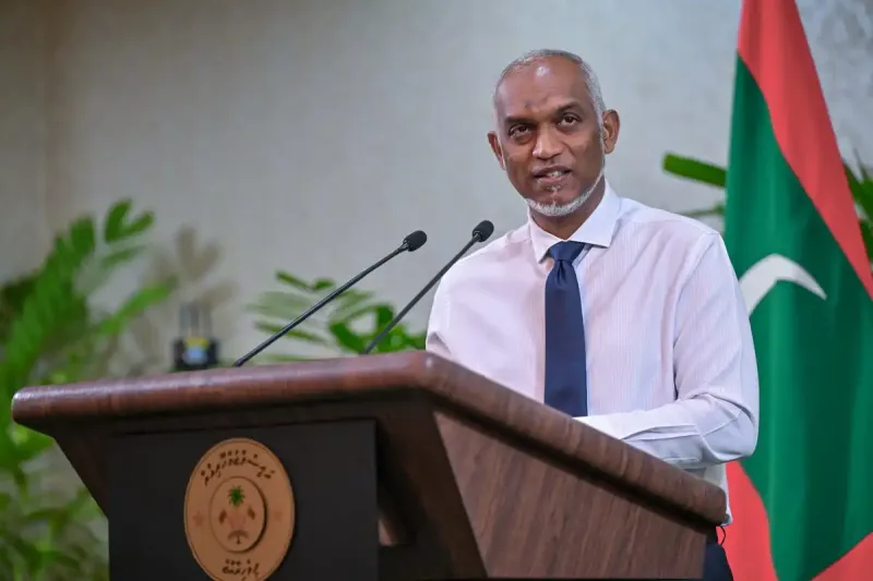 ޑިވެލޮޕްމަންޓް ބޭންކުގެ ހިއްސާ އެމެރިކާގެ ޖޭޕީ މޯގަންއަށް ވިއްކާލަން އުޅޭކަމަށް ބުނާ ވާހަކައަކީ ގޮސިޕެއް: ރައީސް