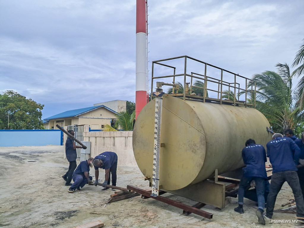 ކަރަންޓުގެ ޚިދުމަތުގެ ފެންވަރު މަތިކުރަން މ. އަތޮޅަށް ބޭނުންވާ ސަމާނު ފޮނުވަން ފަަށައިފި