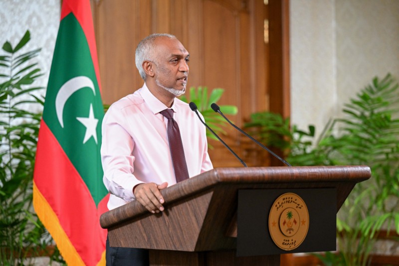 ރާއްޖެއާ އެމެރިކާގެ ގުޅުން ހަރުދަނާވެފައިވަނީ ސުލްޙައާއި ތަނަވަސްކަން ކުރިއެރުވުމަށް ކުރާ މަސައްކަތުން: ރައީސް