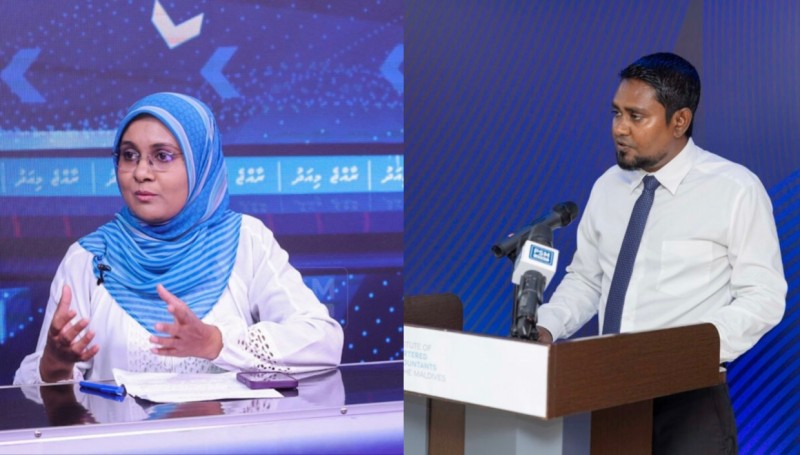 ޓެކްސް ކޮމިޝަނަރު ކަމަށް ސީއޭގެ ރައީސް ޙަލީމާއި ޑެޕިއުޓީ ޓެކްސް ކޮމިޝަނަރު އަމީޒާގެ ނަން ފޮނުވައިފި
