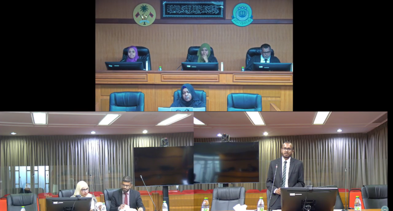 ޑީޖޭއޭގެ މުވައްޒަފަކު ވިލިމީލާ އަރުޝީފަށް ބަދަލުކުރި މައްސަލައެއްގައި، ހައިކޯޓުގެ ފަނޑިޔާރުންގެ ހޫނު ސުވާލުތަކެއް