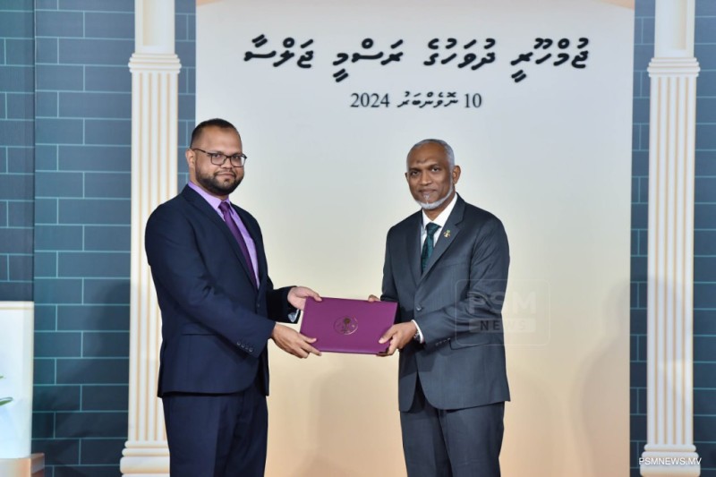 މަތީ ދަރަޖަ ހޯދާ ފަރާތްތަކަށް ރައީސް ދެއްވާ އިނާމަށް އާދިއްތަ ދުވަހު ހުޅުވާލަނީ