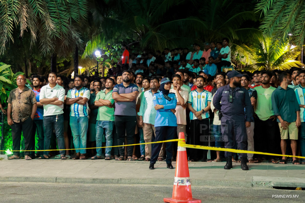 މެޗުގެ ކުރިން ފުލުހުންގެ އިލްތިމާސެއް