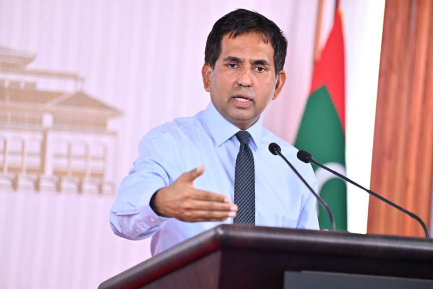 އަމީރަށް ސައީދުގެ ރައްދު: ރާއްޖެ ދަރުވާލުމުގެ މޭސްތިރިއަކީ ތިއީ