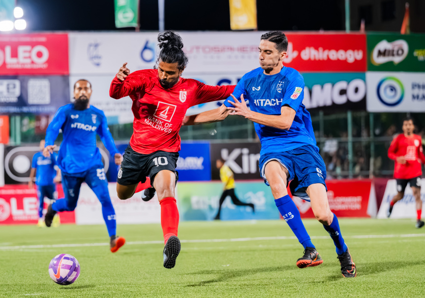 ކުލަބު މޯލްޑިވްސް ކަޕުގެ ސެމީ ފައިނަލަށް އެޗްޑީސީއާއި އެސްޓީއޯ