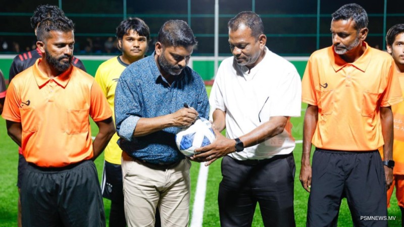 9 މަސްތެރޭ ނިންމާ ތިމަރަފުށީ، ފުޓްސަލް ދަނޑު ހުޅުވައިފި
