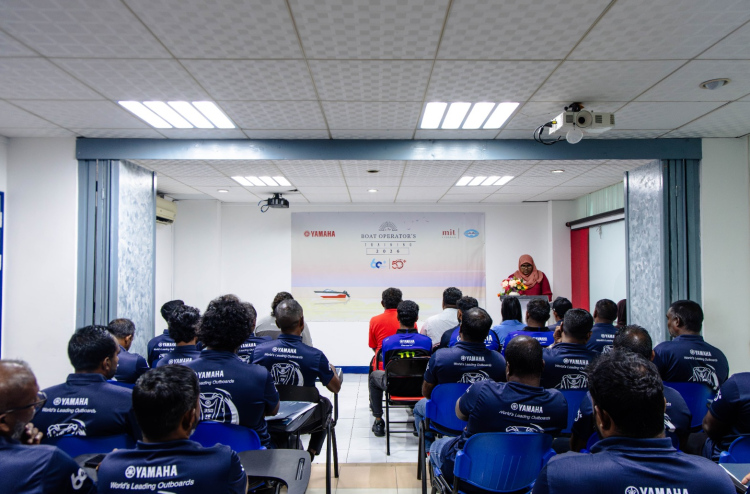 އެލިއާ އިން ހިންގި ބޯޓު އޮޕަރޭޓަރުންގެ ތަމްރީން ޕްރޮގުރާމް ނިންމާލައިފި