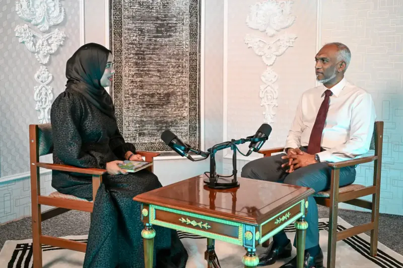 މަތިމައްޗަށް ފުޓްސެލް ދަނޑުތައް ހުންނަ އިމާރާތެއް ހެދުމުގެ މަސައްކަތް މިދަނީ ކުރަމުން: ރައީސް މުއިއްޒު