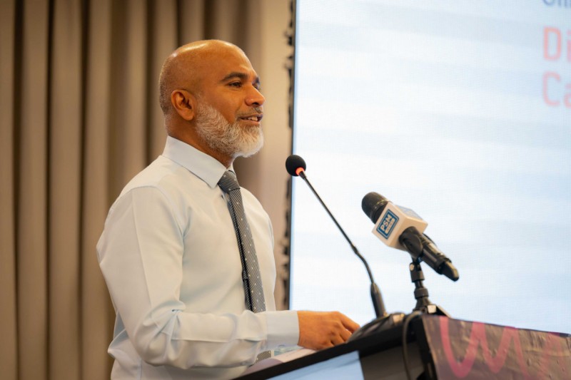'ޑިޖިޓަލް ފޯ އޯލް' ކެމްޕޭނާއެކު ދިވެހިން ޑިޖިޓަލް ދުނިޔޭގެ ކުރީ ސަފަށް ނެރެދޭނެ: މިނިސްޓަރު ޝަފީއު