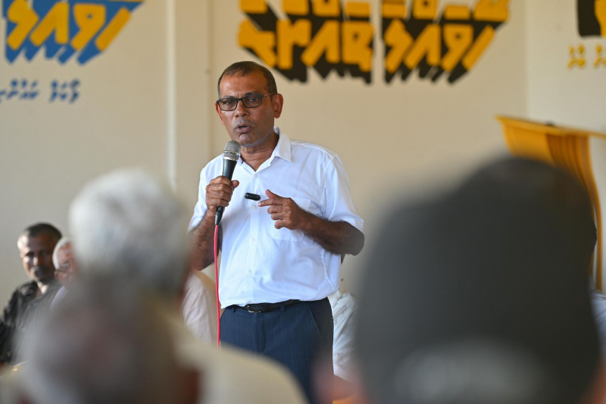 ރާއްޖޭން ޑޮލަރު ހުސްވެއްޖެ، އާންމުންނަށް ދަތިވާ ވަރަށް ތަކެތީގެ އަގު އުފުލިއްޖެ: ނަޝީދު