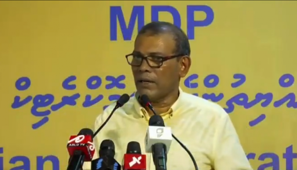 މި ސަރުކާރުގައި އެއްވެސް މަޝްރޫއެއް ހިންގާނެ ފައިސާއެއް ނެތް: ނަޝީދު